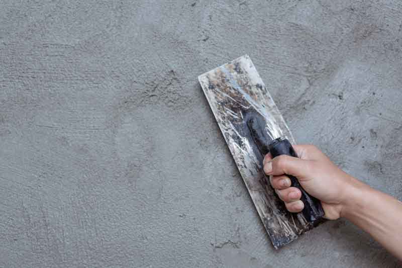 Rehabilitación de las zonas tratadas con un tratamiento antihumedad