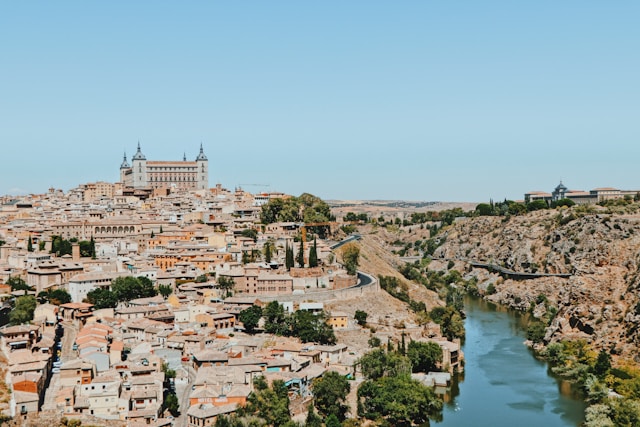 Vista área de Toledo