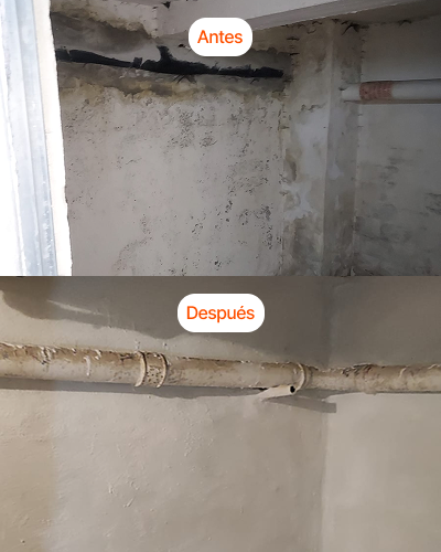 Humedad de filtracion lateral arreglada