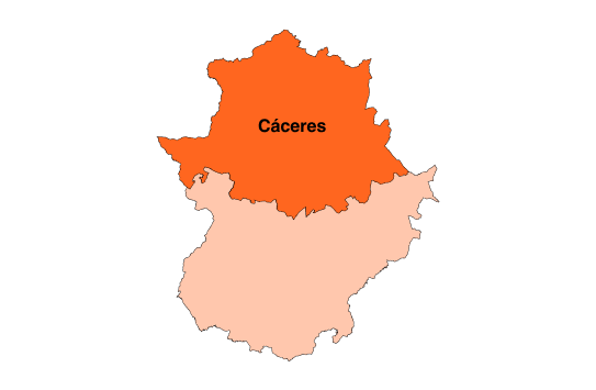 Cobertura Iberdeco en Cáceres