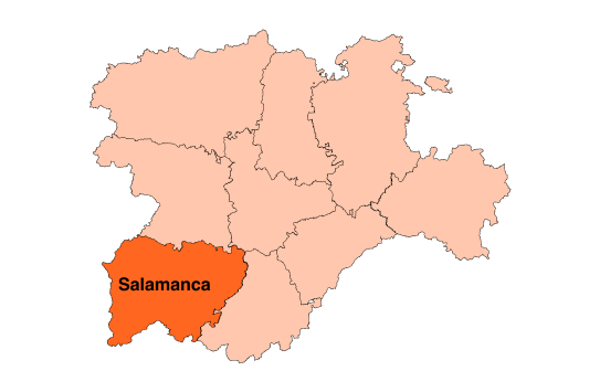 Cobertura Iberdeco en Salamanca