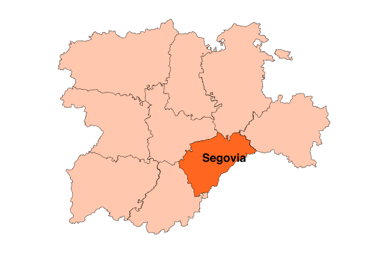 Cobertura Iberdeco en Segovia